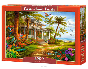 CASTOR PUZZLE 1500 PALM HOUSE 2223