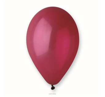 BALONY PASTEL BORDOWY 10' 100 SZT [50] 4718 NN
