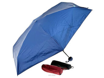 PARASOL SKŁADANY JEDNOKOLOROWY ŚRED. 50 CM 7377