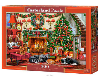CASTOR PUZZLE 500 COZY FIREPLACE 4060