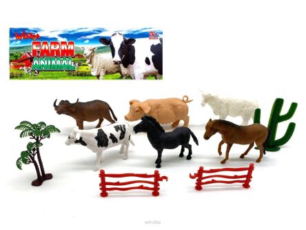 ZWIERZĘTA DOMOWE 6 SZT 21X26 CM 6376