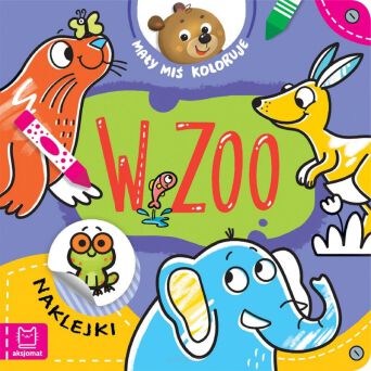 MAŁY MIŚ KOLORUJE W ZOO 7156