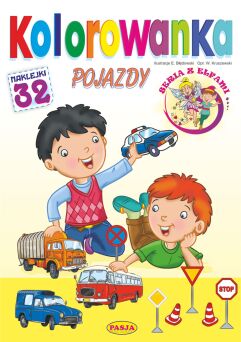 KOLOROWANKA A4 POJAZDY 4440
