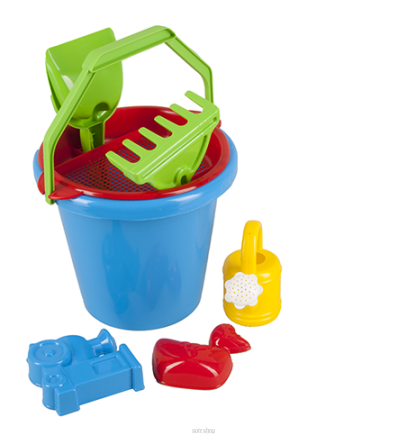 ZESTAW DO PIASKU CLASSIC + KONEWKA 19X22 CM 0169