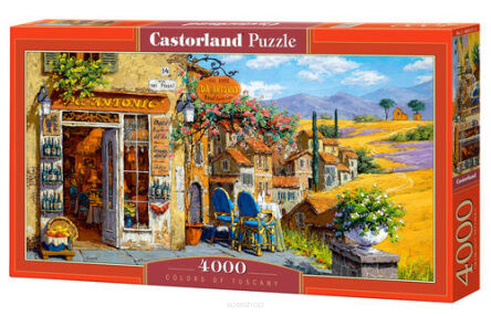 CASTOR PUZZLE 4000 COLORS OF TUSCANY 0171