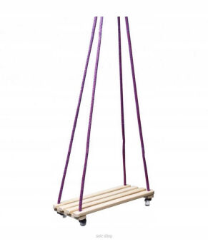 HUŚTAWKA DESKA DREWNIANA 45X22X4 CM 4675