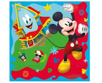 SERWETKI MICKEY ROCK THE HOUSE 33x33 (20) 8249