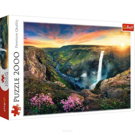 TREFL PUZZLE 2000 WODOSPAD HAIFOSS ISLANDIA NN