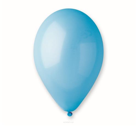 BALONY PASTEL BŁĘKITNY 10