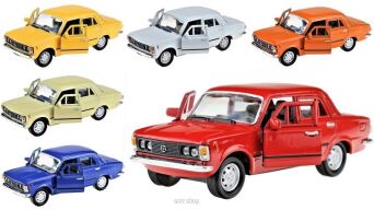 AA WELLY AUTO Z EPOKI PRL FIAT 125 1:34 NN