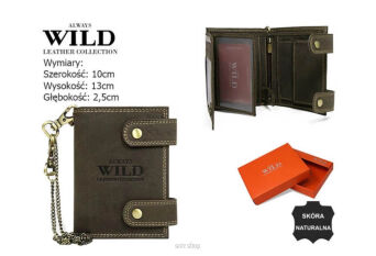 PORTFEL MĘSKI SKÓRA N2901-BIC BROWN 8953 NN