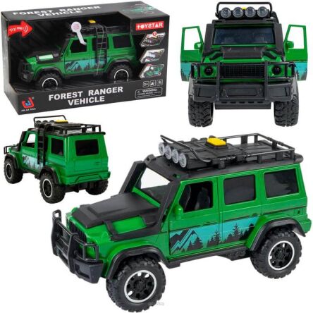 AUTO JEEP LEŚNICZEGO ŚW. DŹW. 30X17 CM 7359