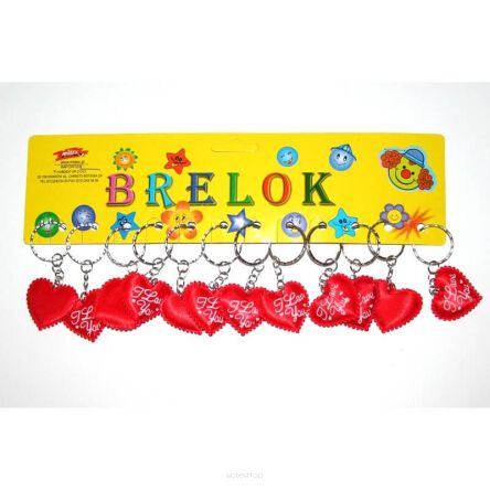 BRELOK SERCE I LOVE YOU (12) 8513