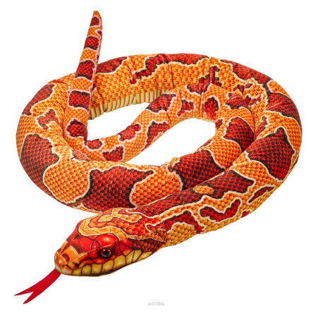 PLUSZ WĄŻ CZERWONO-POMARAŃCZOWY 180 CM 2035 NN