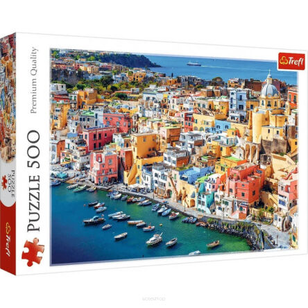 TREFL PUZZLE 500 PROCIDA KAMPANIA WŁOCHY 4773 NN