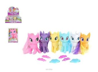 KONIK JEDNOROŻEC RUCHOMA GŁOWA 10X5 CM (20) 0672