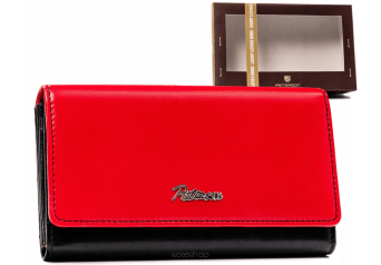 PORTFEL DAMSKI SKÓRZANY KA-19-4214 RED/BL 4214 NN