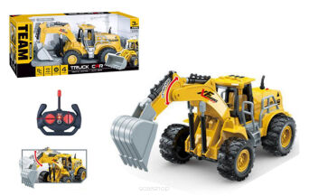 AUTO NA RADIO KOPARKA RUCH RAMIĘ 32X14 CM 5027