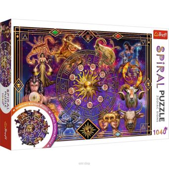 TREFL PUZZLE 1040 SPIRAL ZNAKI ZODIAKU 0151 NN