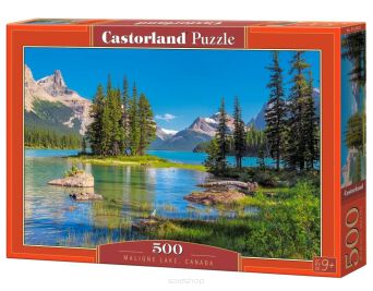 CASTOR PUZZLE 500 MALIGNE LAKE CANADA 3803