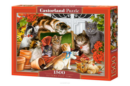 CASTOR PUZZLE 1500 KITTENS PLAY TIME 1639