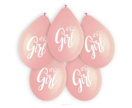 BALONY PREMIUM IT'S A GIRL' (5) WISZĄCE [10] 8297