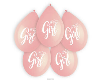 BALONY PREMIUM IT'S A GIRL' (5) WISZĄCE [10] 8297