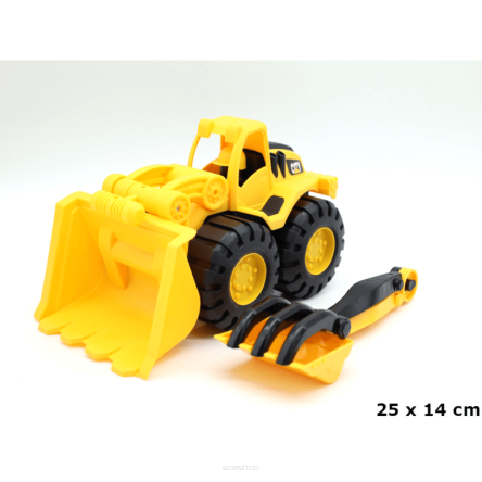 AUTO SPYCHACZ Z ŁOPATĄ 25X14 CM 2044