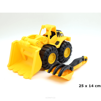 AUTO SPYCHACZ Z ŁOPATĄ 25X14 CM 2044