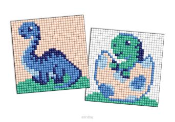 MOZAIKA DIAMNETOWA DINOZAUR 9x9 CM 5869