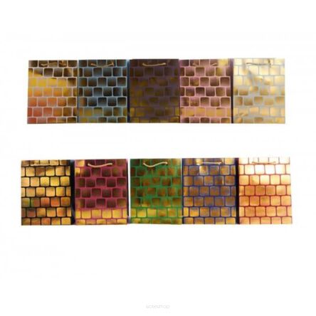 TOREBKA PREZENTOWA ZŁOTY MUR 23X18 CM (12) 5515