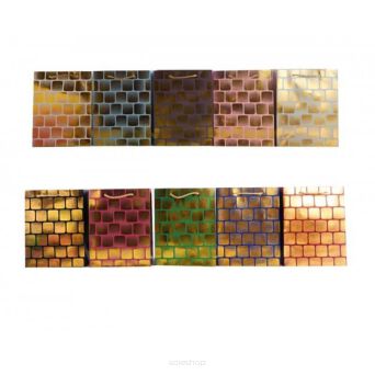 TOREBKA PREZENTOWA ZŁOTY MUR 23X18 CM (12) 5515