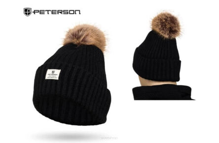 CZAPKA PTN HAT-08 BLACK 7736 NN