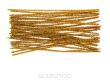 DRUCIKI KREATYWNE ZŁOTE METALIK 30 CM 40 SZT 1379 - 2