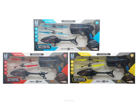 HELIKOPTER NA RADIO Z ŁADOW. 31X16 CM 0378