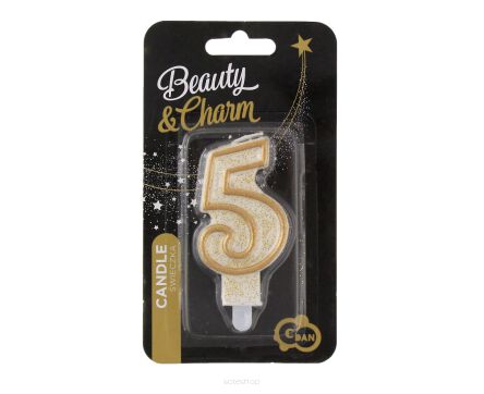 ŚWIECZKA B&C CYFERKA