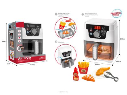 AIR FRYER NA BAT. TIMER ŚW. DŹW. 18X17 CM 6141